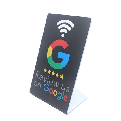 Segno di recensione Google RFID